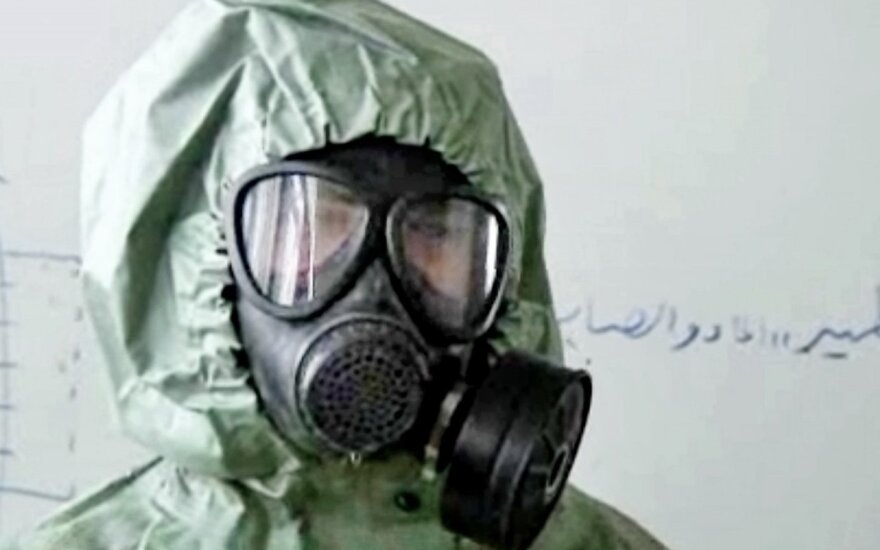 Londonas ir Paryžius reikalauja JT sankcijų dėl cheminio ginklo naudojimo Sirijoje