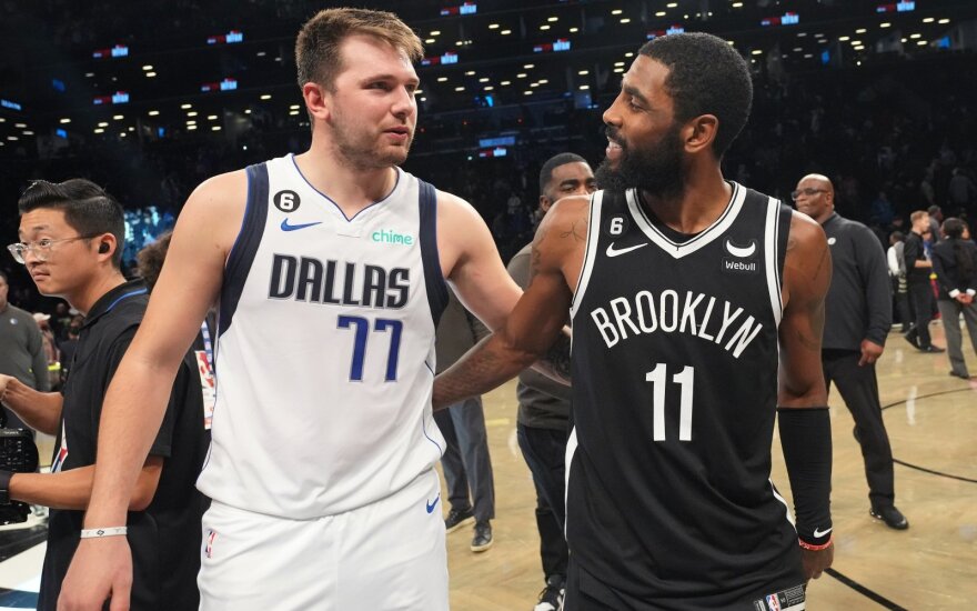 NBA lygą sudrebino grandioziniai mainai: jėgas suvienys Dončičius ir Irvingas