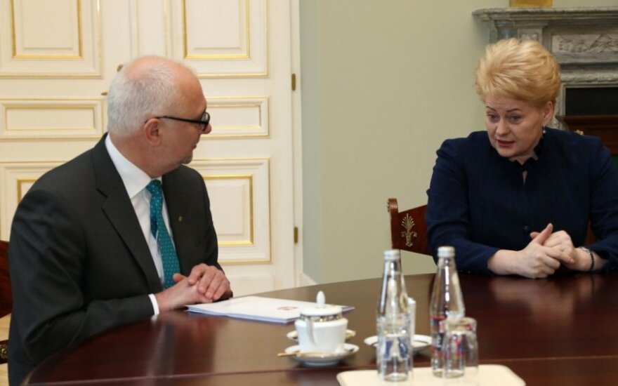 D.Grybauskaitė išrašė velnių DP ministrui D.Pavalkiui