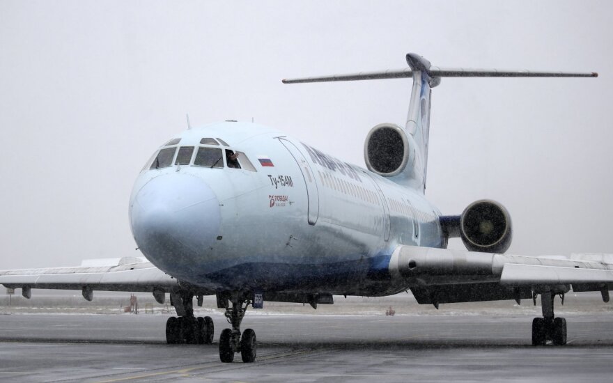 Liūdnai pagarsėjęs lėktuvas „Tupolew Tu-154“ atliko paskutinį skrydį