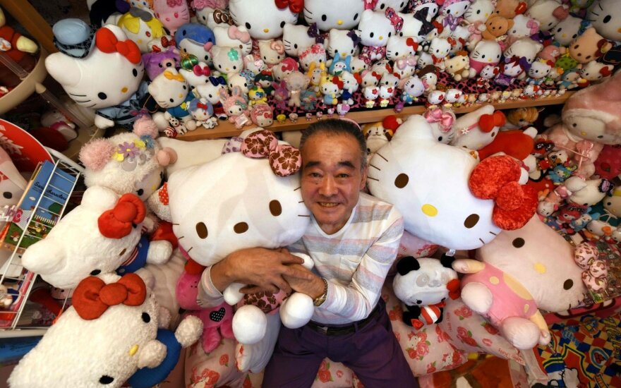 Japonijoje buvęs policininkas surinko didžiausią pasaulyje „Hello Kitty“ kolekciją