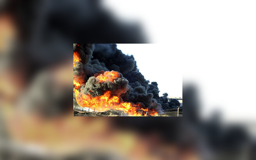Irake dega naftotiekis