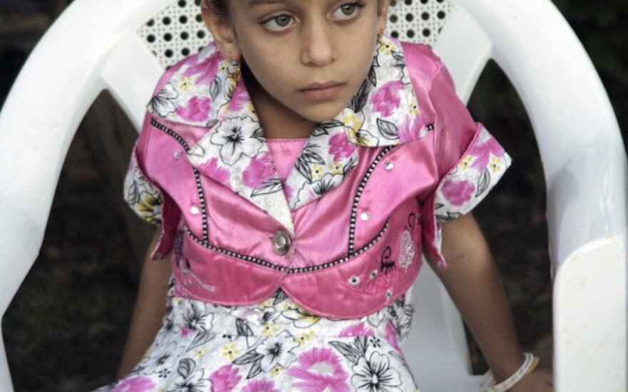 Irako Hadisos mieste skerdynes išgyvenusi mergaitė 