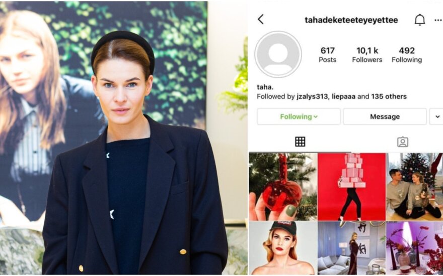 Austėja Jablonskytė, užgrobta instagramo anketa