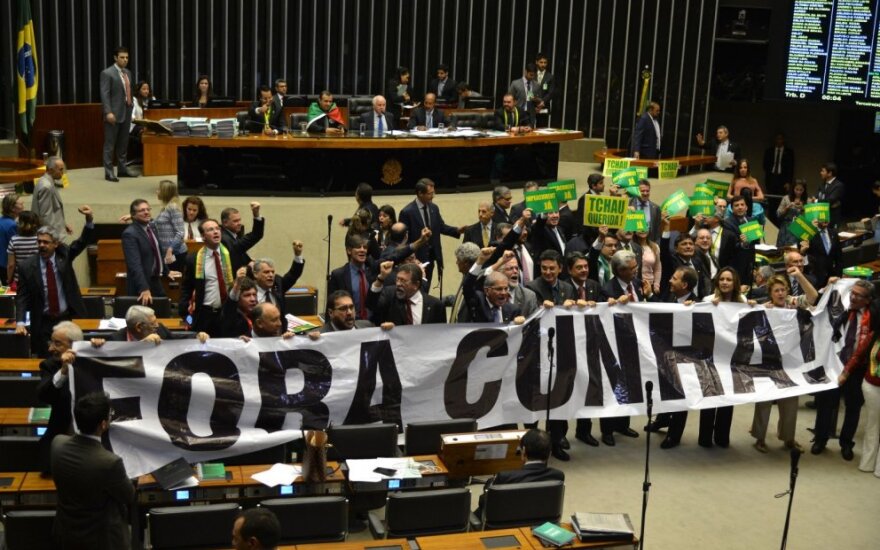Brazilijoje sulaikytas buvęs Kongreso žemųjų rūmų pirmininkas