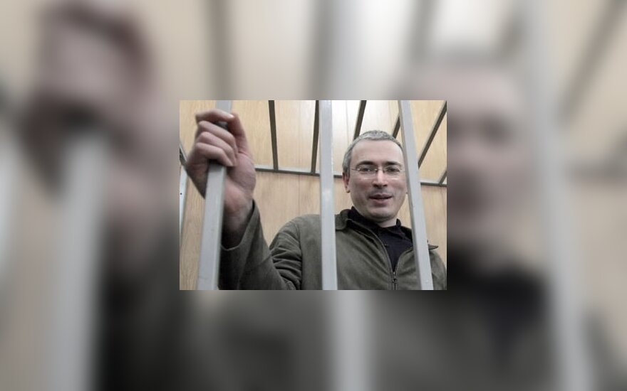 M.Chodorkovskis atmetė kaltinimus naujoje grobstymo byloje