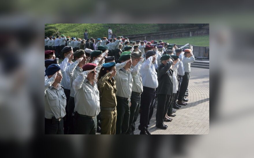 Laisvės gynėjų atminimą pagerbė Lietuvos ir Izraelio kariai