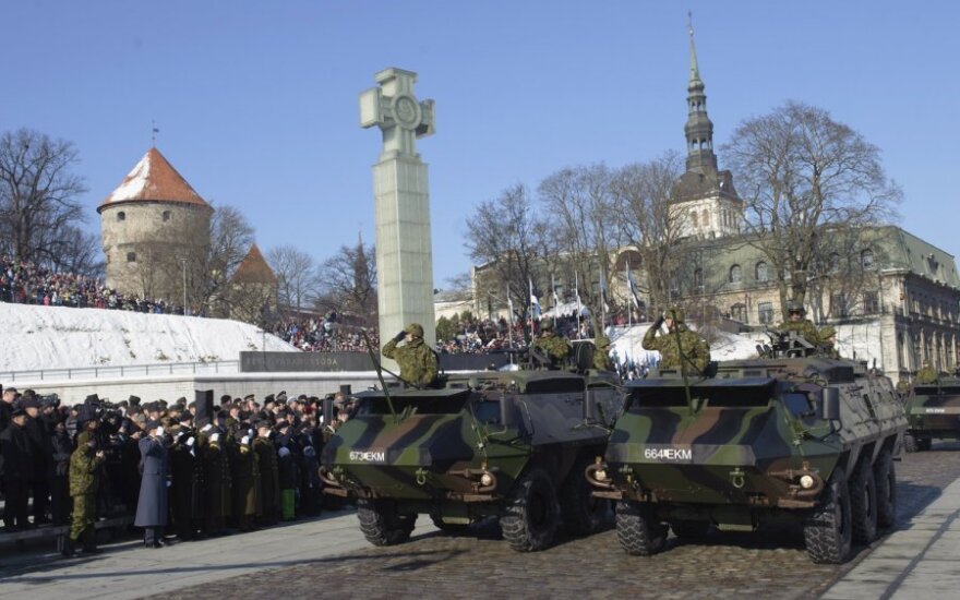 Estija mini nepriklausomybės dieną