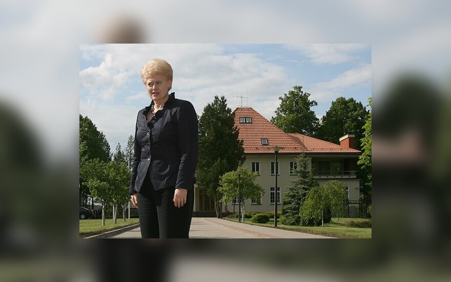 D.Grybauskaitė po darbų jau grįžta į Turniškes