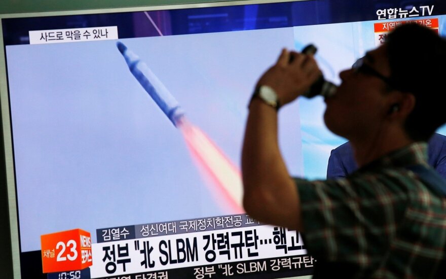 JT pradės rengti naujas sankcijas Šiaurės Korėjai po branduolinio bandymo