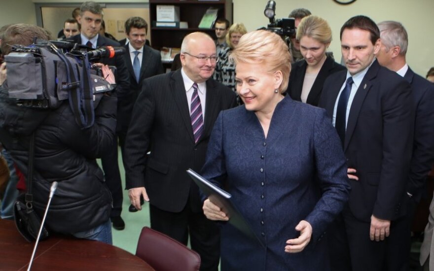 D. Grybauskaitė: palaikysiu griežčiausias sankcijas prieš tokią valdžią