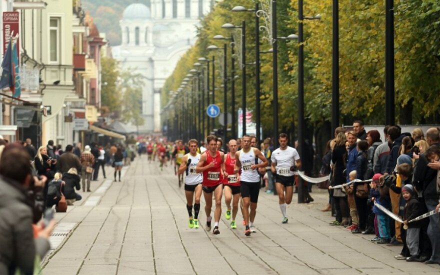 Bėgimo varžybose Kaune – per tūkstantį dalyvių