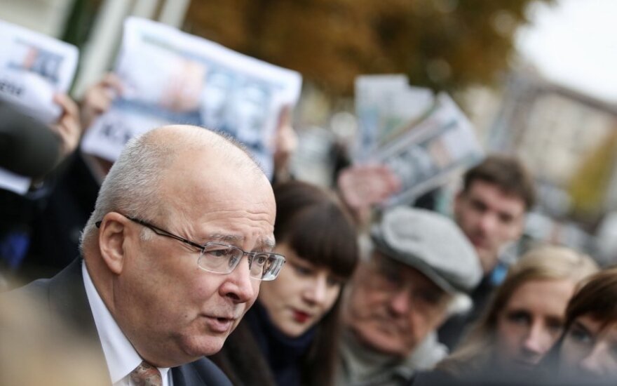 Protesto akcija prieš balsų pirkimą