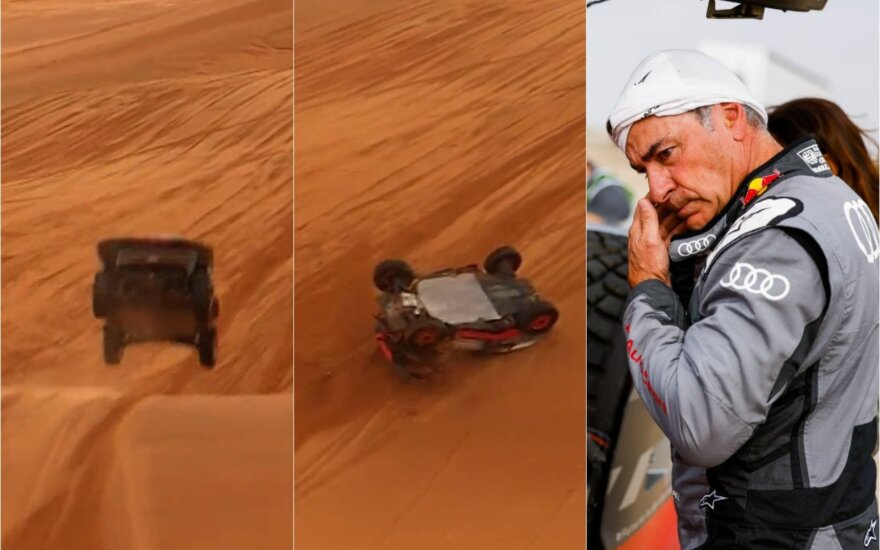 Carlos Sainz ("Dakar Rally" Twitter paskyra)