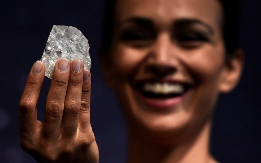 Didžiausias pasaulyje deimantas „Lesedi la Rona“