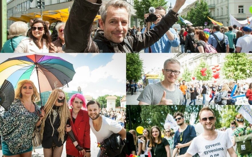 Žinomi veidai LGBT eitynėse