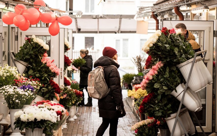 Lietuviai Šv. Valentino dienai pinigų negaili: rožių puokštės – ir už keletą šimtų eurų