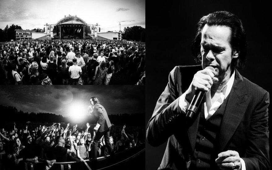 Nick Cave and the Bad Seeds koncertų akimirkos / Ryčio Šeškaičio nuotr.