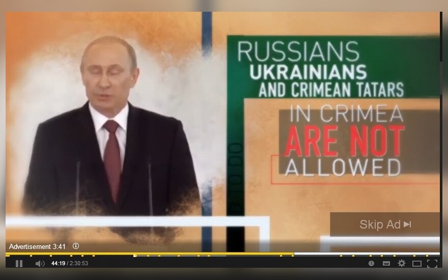 V. Putino propaganda Youtube