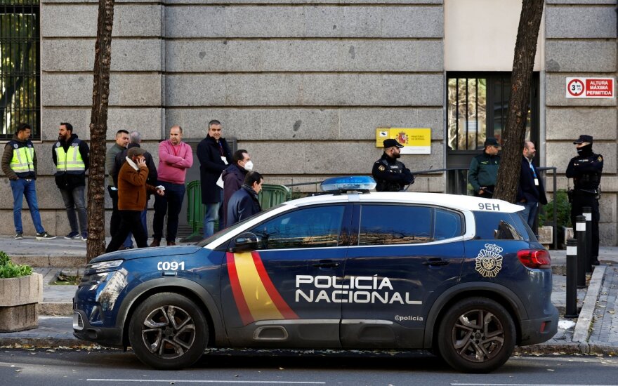 Ispanija įtaria, kad laiškai su bombomis susiję su Rusijos invazija į Ukrainą