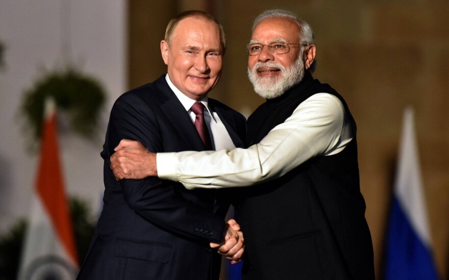 Putinui – nemalonus netikėtumas iš Indijos premjero