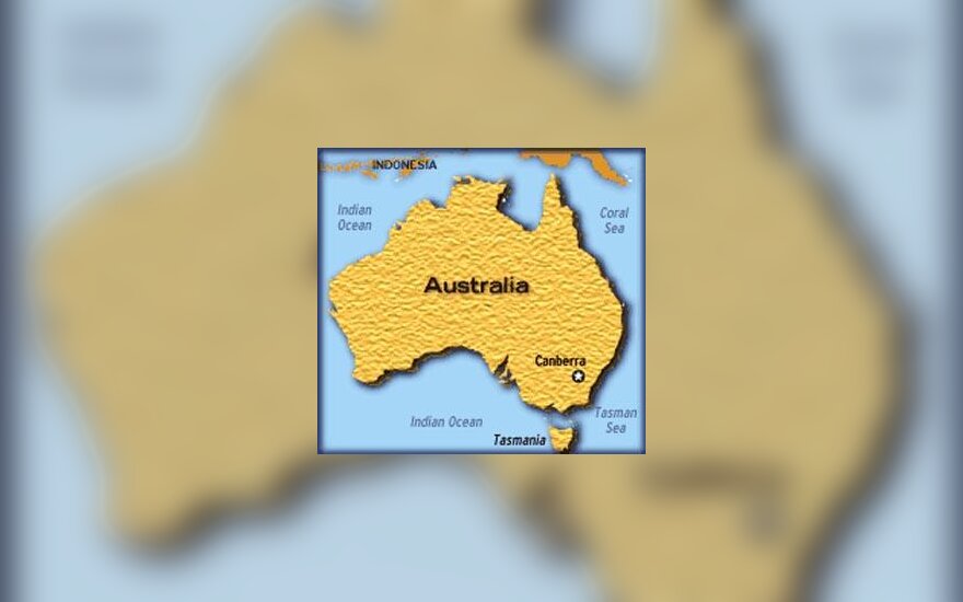 Australijos žemėlapis