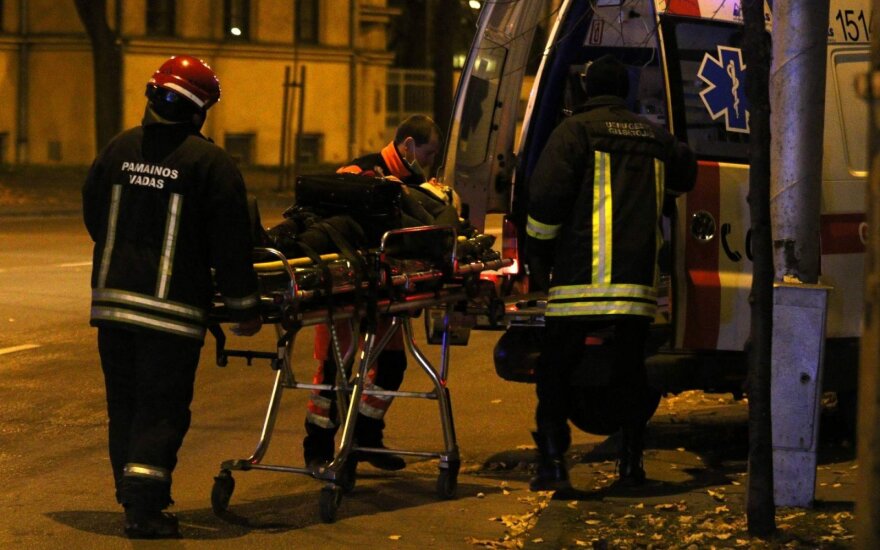 Kaune po susidūrimo dvi vairuotojos skubiai išvežtos į ligoninę