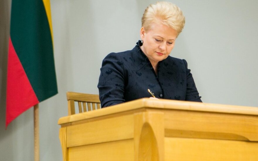 Paskelbti naujausi D. Grybauskaitės turto duomenys