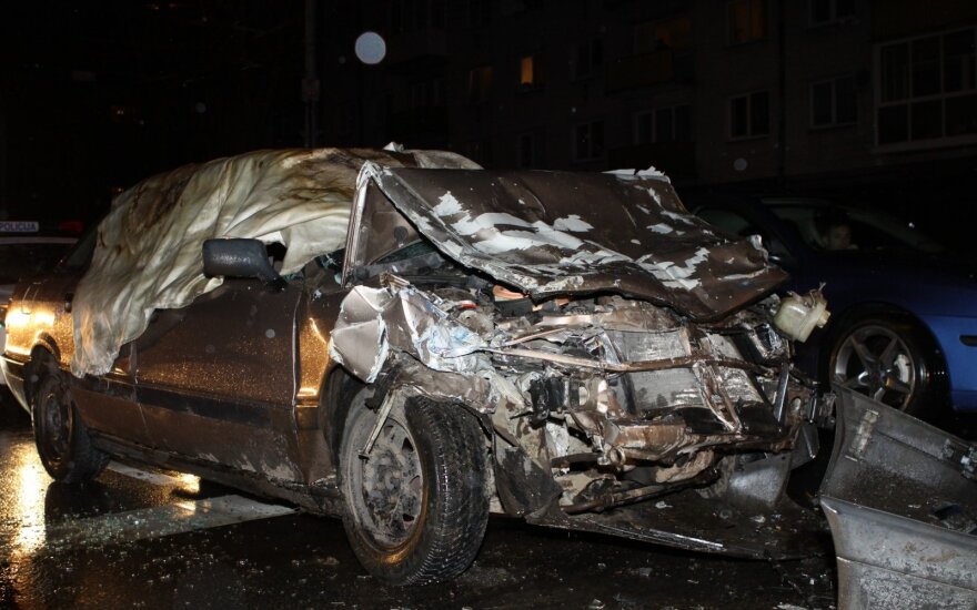 Tragiška avarija Vilniuje: „Audi“ vairuotojas neturi teisių, tačiau buvo blaivus