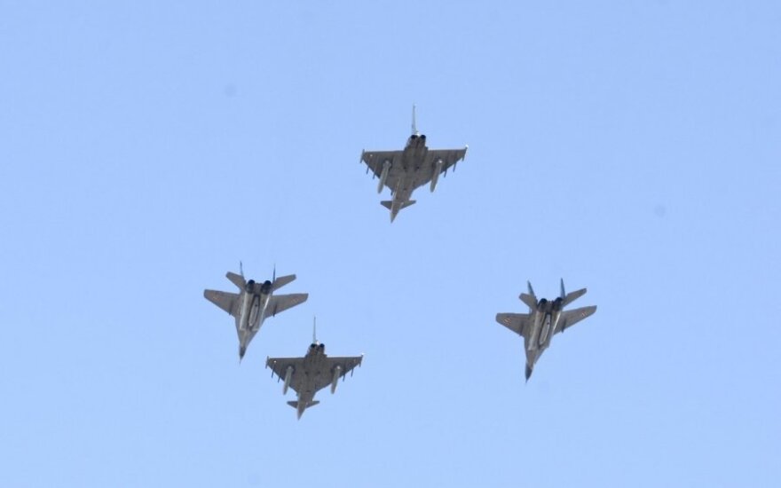 NATO oro policija kilo į dangų dėl Rusijos orlaivių