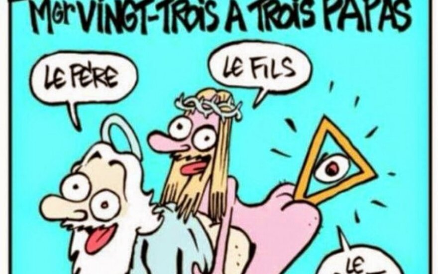 „Charlie Hebdo“ karikatūra
