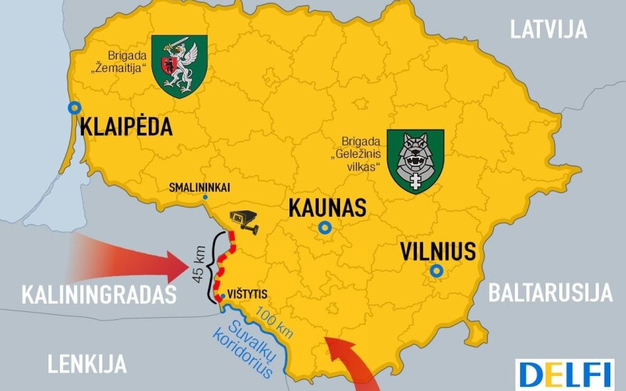 Kas liko iš rusų pažadų pramušti koridorių į Kaliningradą: situacija keičiasi iš esmės