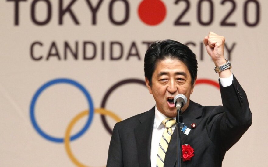 Japonijos Ministras Pirmininkas Shinzo Abe