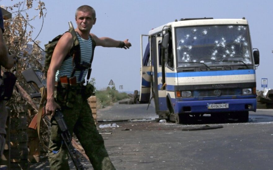 Separatistų pasala Ukrainoje: žuvo 12 kovotojų
