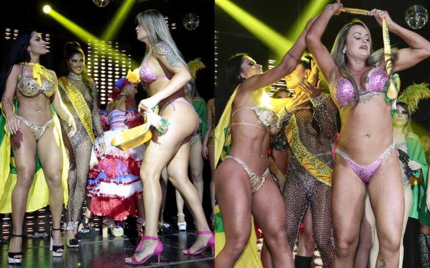 „Miss Bum Bum“ konkurso akimirka
