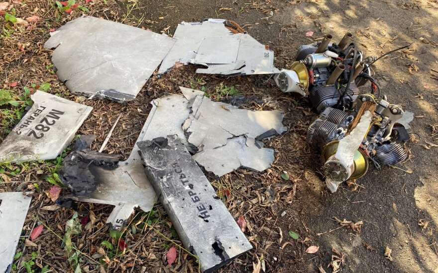 Ukraina: nuo rugsėjo vidurio numušti 223 iranietiški dronai