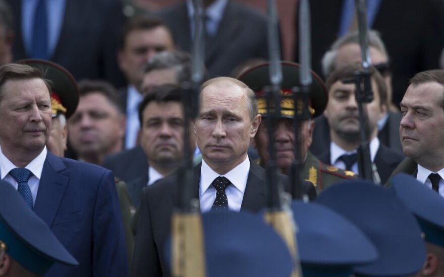 Estijos gynybos ministras: V. Putinas supranta tik vieną kalbą