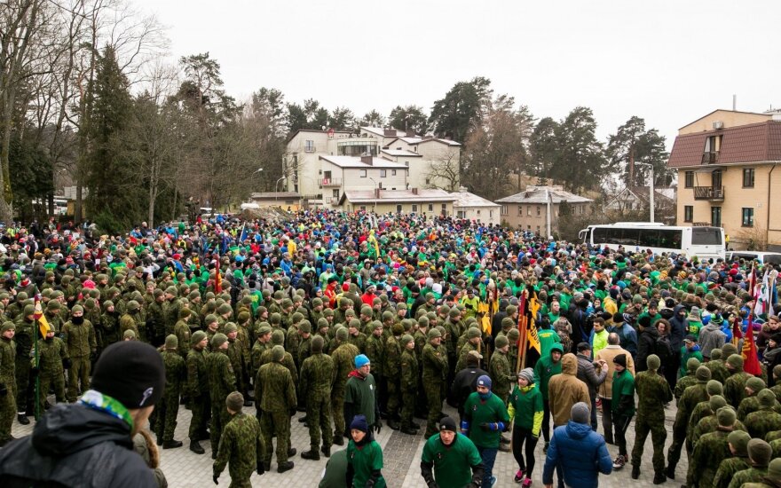 Vilniuje vyko bėgimas „Gyvybės ir mirties keliu“
