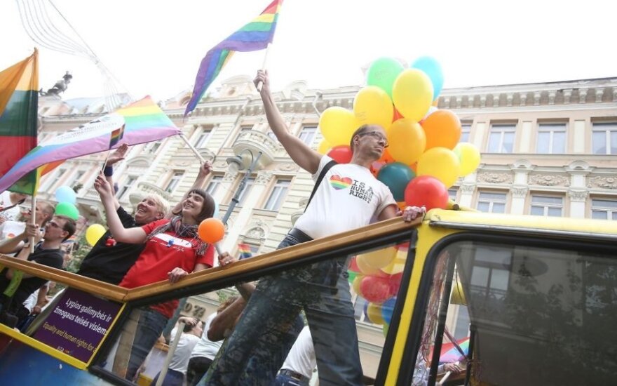 Vilniuje homoseksualai ir jų rėmėjai reikalaus lygybės