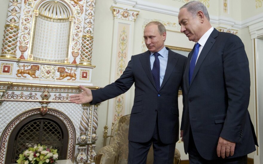 B. Netanyahu svarsto Maskvoje surengti Izraelio ir Palestinos derybas