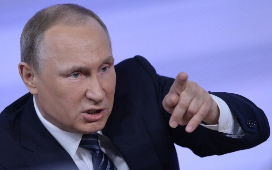 Politologas: V. Putinas per kvailumą parodė savo tikrąjį veidą