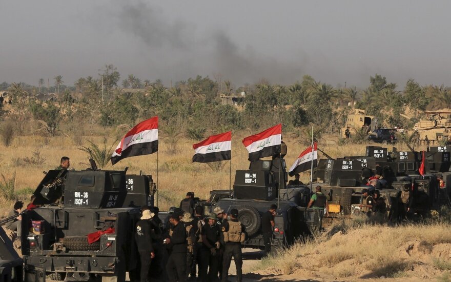 Irako pajėgos sudavė skaudų smūgį „Islamo valstybei“