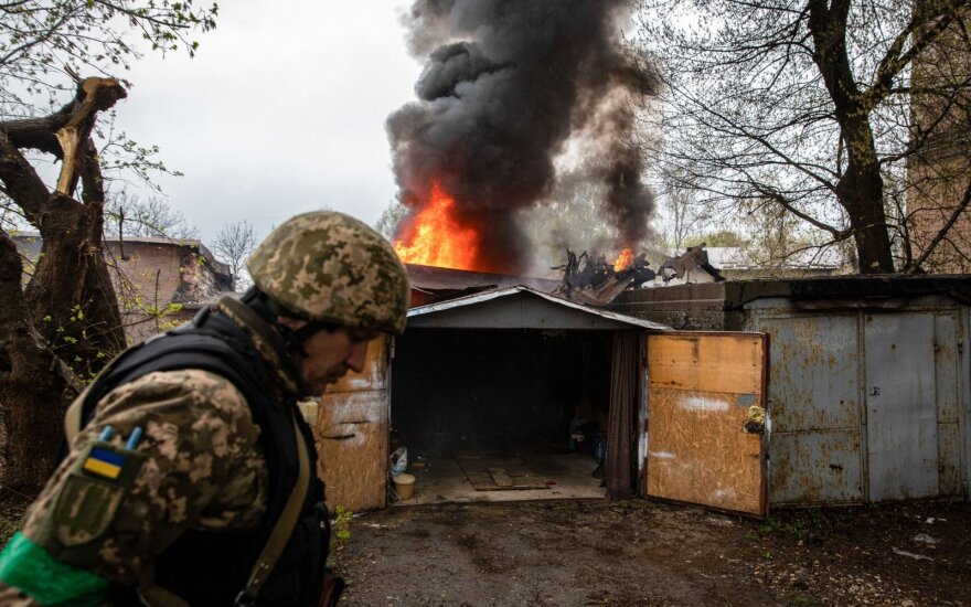 Estijos žvalgybos vadas: jei Ukraina pralaimės, laukia katastrofa