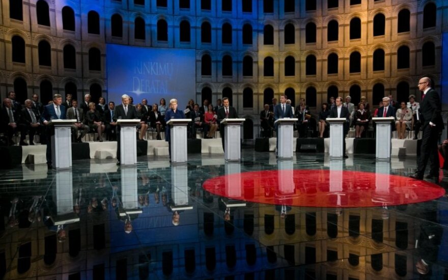 Prezidentiniai debatai: „darbiečių“ ateities svarstymai ir strėlės į D. Grybauskaitę