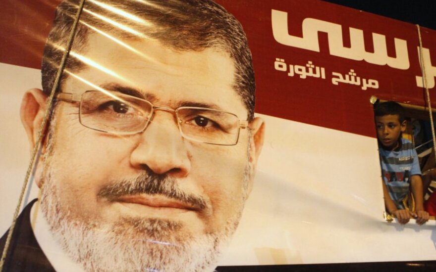 Prezidentas M. Mursi suardė vienos egiptietės santuoką
