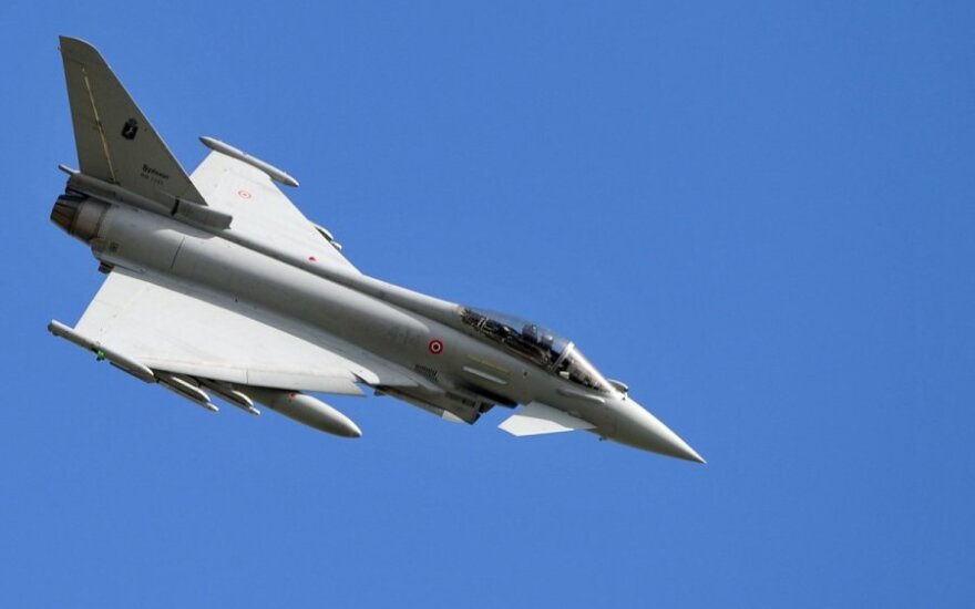 Ispanijoje sudužo karo lėktuvas „Eurofighter“