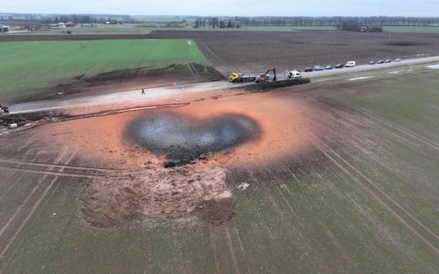 Ruptured gas pipeline in northern Lithuania has been repaired