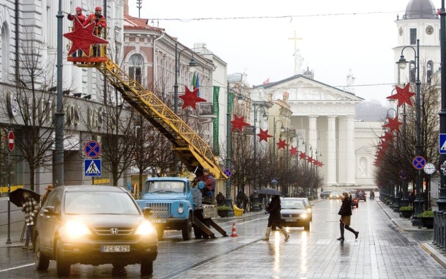 Vilnius ruošiasi Kalėdų šventėms