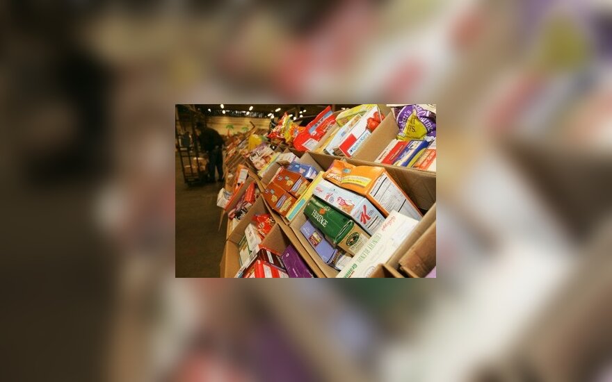 „Maisto bankas“ savaitgalį surinko paramos maistu už 682 tūkst. litų