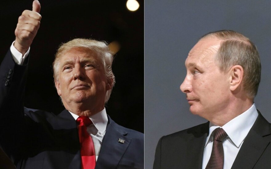 D. Trumpui – V. Putino iššūkis: santykiai klostosi nauja vaga